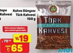 KAHVE DÜNYASI TÜRK KAHVESİ 100 G